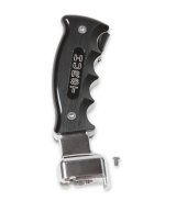 Hurst Pistol-Grip Shifter Handles 5380438 Shifter, Billet Aluminum, Polished/Black, Logo, Chevrolet, Camaro 2010-15, Auto Trans, Each thumbnail 3
