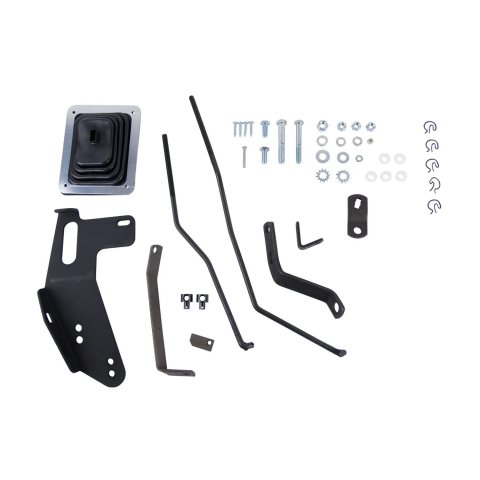 Hurst Mastershift Installation Kits 3670006 Shifter Kit, Mastershift, 3-Speed, Chevy, GMC, Kit thumbnail 1