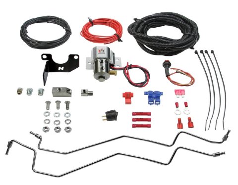 Hurst Roll Control Kits 5671524 Line Lock, 1/8 in. NPT Inlet/Outlet, Polished Stainless Steel, Chevy, Buick, GMC, Pontiac, Kit thumbnail 1