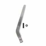 Hurst Billet Aluminum Shifter Sticks 53902HST Stick, Aluminum, Natural, Lay Back, 10.00 in. Length, 5.50 in. Layback, 3/8 in.-16 Threads, Universal, Each thumbnail 1
