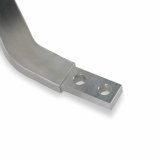 Hurst Billet Aluminum Shifter Sticks 53902HST Stick, Aluminum, Natural, Lay Back, 10.00 in. Length, 5.50 in. Layback, 3/8 in.-16 Threads, Universal, Each thumbnail 3