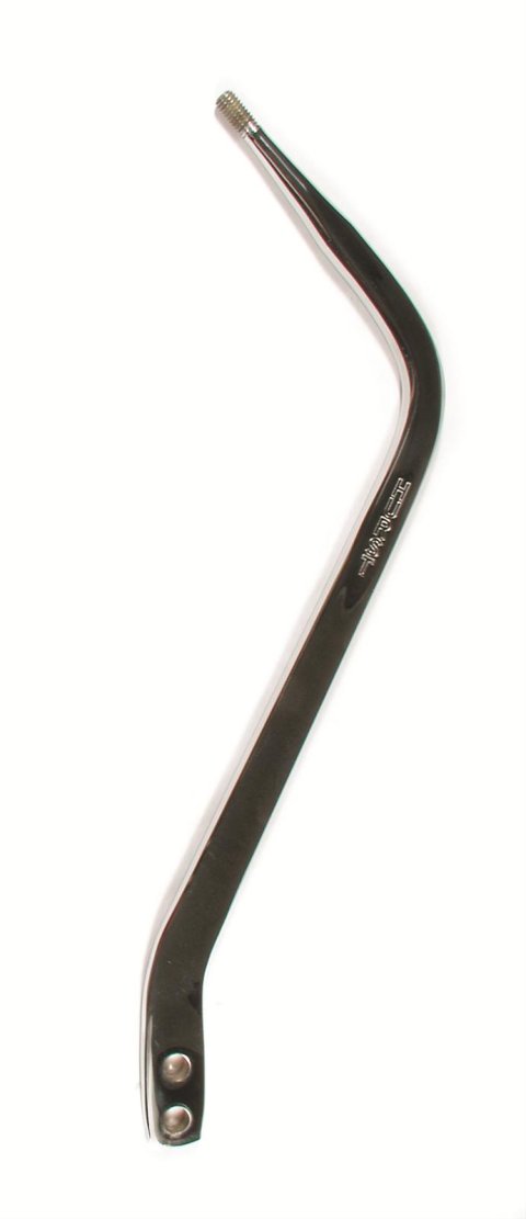 Hurst Competition Plus Flat Shifter Sticks 5384331 Replacement Stick, Steel, Chrome, 16.50 in. Long, 4.5 in. Layback, 3/8 in.-16 Thread, Each thumbnail 3