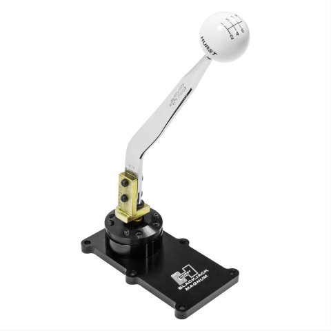 Hurst Blackjack Shifters 3913004 Shifter, Blackjack, Chrome, 3/8-16 in., Chevrolet, Tremec Magnum, Kit thumbnail 1