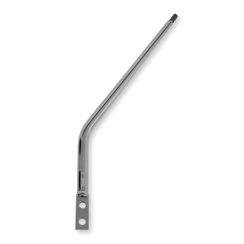 Hurst Tube Style Shifter Sticks 53850HST Stick, Steel, Chrome, Lay Back, 12.50 in. Length, 6.50 in. Layback, 3/8 in.-16 Threads, Universal, Each thumbnail 4