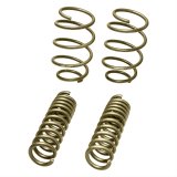 Hurst Stage 1 Coil Spring Kits 6130001 Springs, 1, Lowering, in., Front and Rear, Gold Powdercoated, Chevy, Kit thumbnail 1