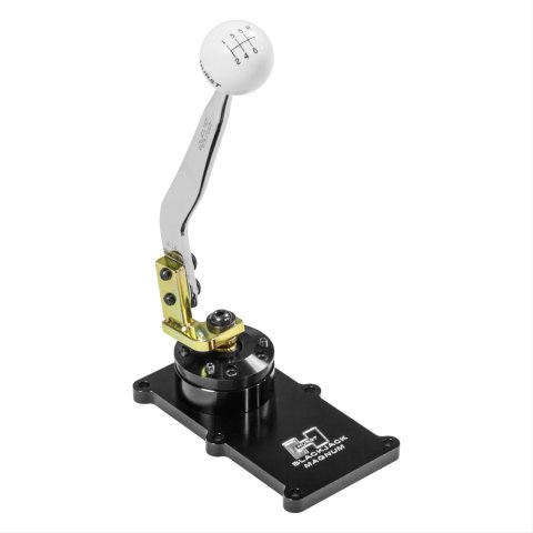 Hurst Blackjack Shifters 3913003 Shifter, Blackjack, Chrome, 3/8-16 in., Chevrolet, Tremec Magnum, Kit thumbnail 2