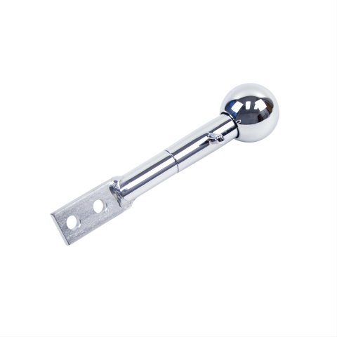 Hurst Replacement Shifter Sticks 69110002 Stick, Hurst, Billet Aluminum, 7.00 Inch, Straight, Chrome, Chrome Knob, Chevrolet, Corvette, Each thumbnail 3