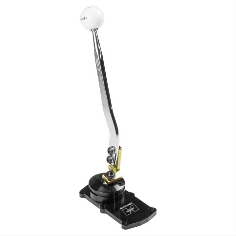 Hurst Blackjack Shifters 3912008 Shifter, Blackjack, Chrome, 3/8-16 in., Ford, Tremec TKO500/600, Kit thumbnail 4