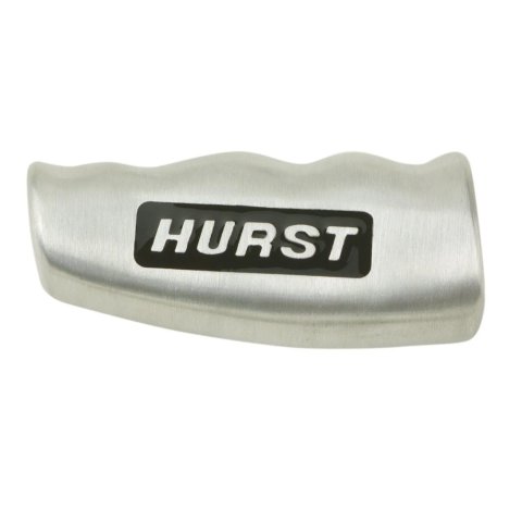 Hurst Shifter T-Handles 1530020 Shift Knob, T-Handle, Aluminum, Brushed, Logo, Automatic, Manual Transmission, Each thumbnail 5