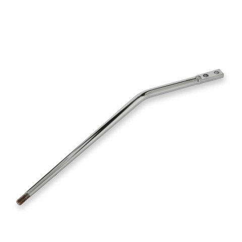 Hurst Tube Style Shifter Sticks 53800HST Stick, Steel, Chrome, Lay Back, 16.00 in. Length, 3/8 in.-16 Threads, Universal, Each thumbnail 3