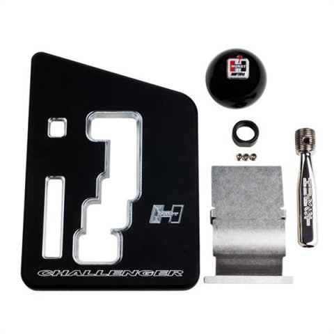 Hurst Mopar Comp Stick Kits 5380402 Shifter, Black Plate/Knob, Dodge, With Autostick, Each thumbnail 3
