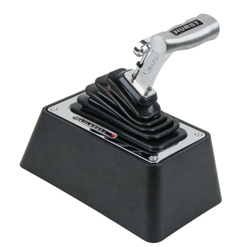 Hurst V-Matic 3 Shifters 3838530 Automatic Transmission Shifter, 3, Reverse Lockout, T-handle Knob, Boot, Chevy, Chrysler, Ford, Each thumbnail 4