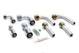 Vintage Air 4-Way Bulkhead Fitting Kits 35704-VUD Firewall Fittings, Beadlock Conditioning and Heater Hose, -6, -10, Aluminum, Natural, Kit thumbnail 4