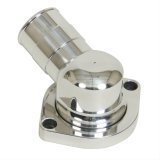 Vintage Air ProLine Swivel Water Necks 706002 Neck, 90 degree, Swivel, Aluminum, Polished, Gasket Sealing Style, Each thumbnail 1