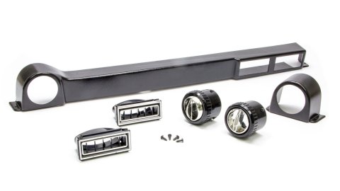 Vintage Air Underdash Louver Pods 492000-VUA Louver, Underdash, Plastic, Black/Chrome, Each thumbnail 2