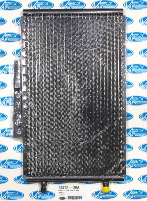 Vintage Air SuperFlow Horizontal Condensers 03701-OVA Conditioning Condenser, Aluminum, Each thumbnail 1