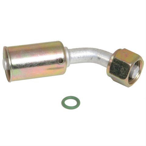 Vintage Air Beadlock O-Ring Conditioning Hose Ends 35821-VUG A/C End, #6 Conditioning, 45 Degree, Beadlock, For A/C Standard Hose, Each thumbnail 2