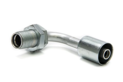 Vintage Air Bulkhead Conditioning Fittings 35883-VUG A/C Firewall Fitting, #10 Conditioning, 90 Degree, Beadlock, Aluminum, Natural, Each thumbnail 3