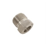 Vintage Air Stainless Hardline Parts 36356-MPA Conditioning O-Ring Nut, Steel, Weld-On, Male #10, Each thumbnail 2
