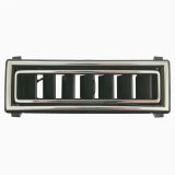 Vintage Air Standard Series Louvers 49057-VUL Louvers, In-Dash, Plastic, Black/Chrome, Rectangle, 4.750 x 1.562 in., Each thumbnail 3