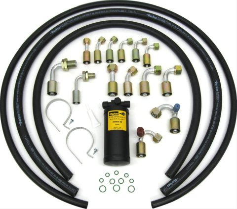 Vintage Air Standard Refrigeration Line Kits 31700-VBD Conditioning Lines, Drier, Barrier Hose, Kit thumbnail 1