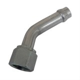 Vintage Air O-Ring Heater Fittings 121034 Fitting, Fitting, 45 degree, Aluminum, Nipple, 5/8 in. Hose End, -10 Hose End, Female O-ring, Each thumbnail 2