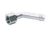 Vintage Air O-Ring Heater Fittings 121034 Fitting, Fitting, 45 degree, Aluminum, Nipple, 5/8 in. Hose End, -10 Hose End, Female O-ring, Each thumbnail 3