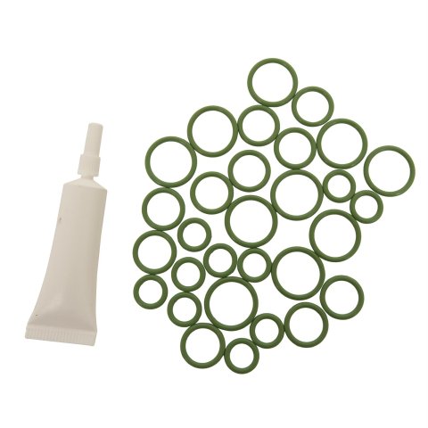 Vintage Air Rubber O-Rings for A/C Fittings 331009 O-Ring Kit, Conditioning, A/C, #6, #8, #10, with Oil Tube, Kit