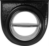 Vintage Air Standard Series Louvers 49054-VUL Louvers, Underdash, Plastic, Black/Chrome, Round Opening, 4.75 in. x 3.375 in., Each thumbnail 1