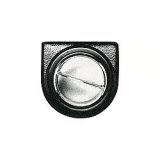 Vintage Air Standard Series Louvers 49054-VUL Louvers, Underdash, Plastic, Black/Chrome, Round Opening, 4.75 in. x 3.375 in., Each thumbnail 3