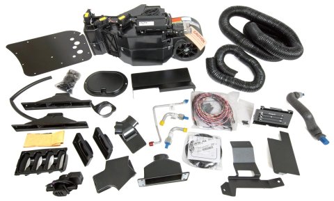 Vintage Air Gen-V SureFit Systems Evaporator Kits 755621 Conditioning Evaporator, Sure Fit, ABS Plastic, Black, Chevy, GMC, with Factory Air, Kit thumbnail 1