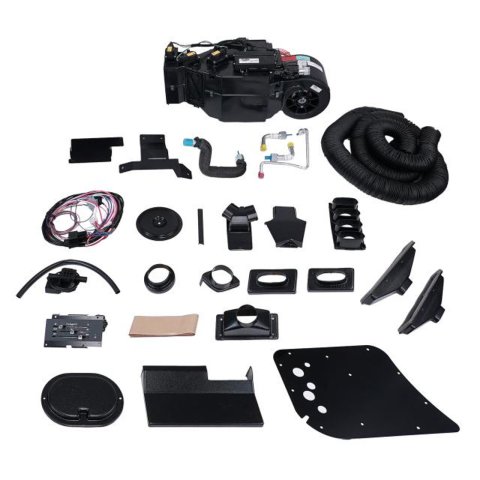 Vintage Air Gen-V SureFit Systems Evaporator Kits 755621 Conditioning Evaporator, Sure Fit, ABS Plastic, Black, Chevy, GMC, with Factory Air, Kit thumbnail 2