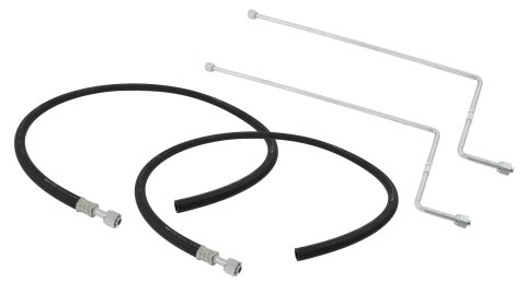 Vintage Air Standard Conditioning Hoses 521173 Hoses, Standard, Aluminum/Rubber, Black, Kit thumbnail 1