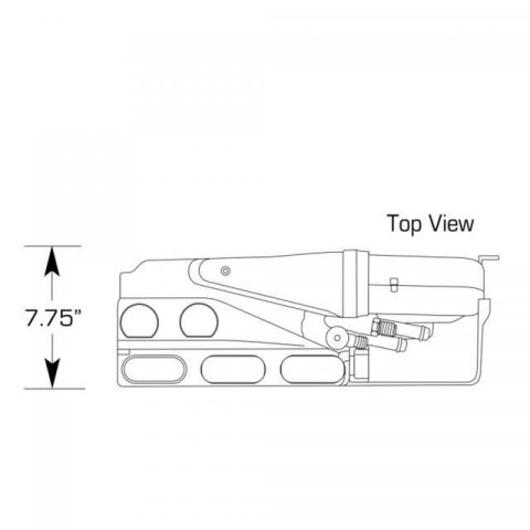 Vintage Air Gen-II Compac Universal Climate Control Systems 68000-VUZ-A Conditioning, Gen II Compac, Heat, Cool, Defrost, 20.5 in. Length, 9.0 in. Height, 7.75 in. Depth, Kit thumbnail 3