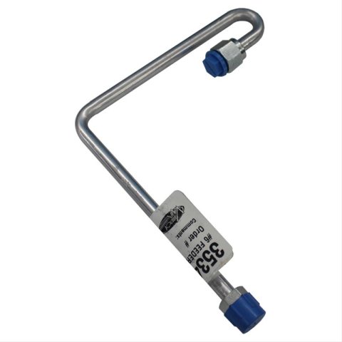 Vintage Air Bottom Exit Hard Lines 35342-VUG Refrigerant Lines, Side Exit, Aluminum, Natural, #6 Female, Each thumbnail 3