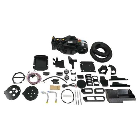 Vintage Air SureFit Evaporator Kits 561553 Conditioning Kits, Behind Dash Evaporator, Brackets, Louvers, Wiring Harness, Plastic, with 4-vent Plenum, without Factory Air, Chevy, Kit thumbnail 1
