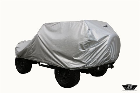 Rampage Breathable 4-Layer Full Car Covers 2201R Vehicle Cover, Cover, Polypropylene, Gray, Jeep, Each thumbnail 1