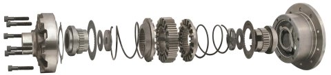 Eaton Detroit Lockers GM 12 Inch 250S27 Differential Carrier, Locker, 27-spline, Steel, Rear, in., Chevy, GMC, Each thumbnail 1