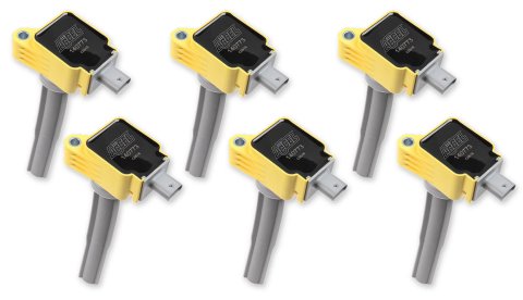ACCEL Super Coils 140773-6 COIL, FORD ECOBOOST 2.7L, 6-PK YELLOW thumbnail 2