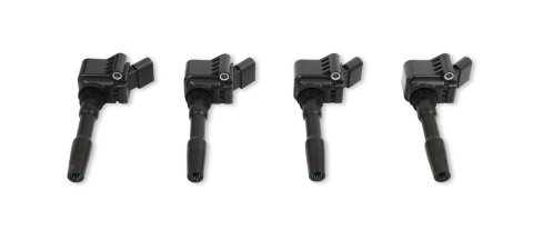 ACCEL Super Coils 140088K-4 Ignition Coils, Coils, Coil Pack Style, Female/Socket, Epoxy, Square, Black, Audi, Volkswagen, Set of 4 thumbnail 2