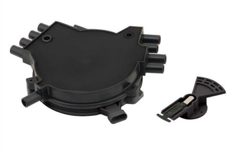 ACCEL Distributor Cap and Rotor Kits 8136A Rotor, Optispark Gen 1, Black, Plastic, Chevy, Kit thumbnail 2