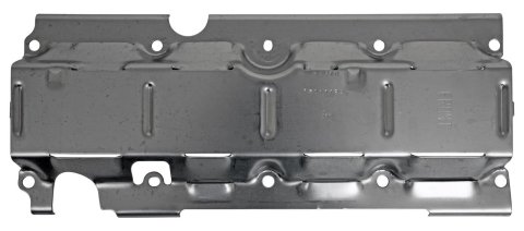 Chevrolet Performance Windage Trays 12611129 Tray, Louvered, Rear Sump, Steel, Natural, Cadillac, Chevy, 6.2L LS, Each thumbnail 2
