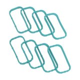 Chevrolet Performance Intake Manifold Gaskets 19256623 Intake, O-ring seals, Chevy, LS, Set of 8 thumbnail 1