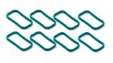 Chevrolet Performance Intake Manifold Gaskets 19256623 Intake, O-ring seals, Chevy, LS, Set of 8 thumbnail 2