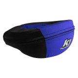K1 RaceGear Carbon-Look Neck Braces 15-NEC-CAB-J Braces, Braces, 360 degree, Adjustable, Black/Blue, Junior Size, Each thumbnail 2