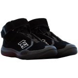 K1 RaceGear Pit Crew Shoes 24-PIT-N-85 Casual & Boots, Shoes, Mid-top, Nomex Liner, Suede Outer, Black, SFI 3.3/5, US Womens Size 11, US Mens Size 8 1/2, Pair thumbnail 1