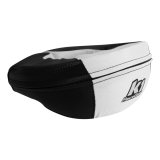 K1 RaceGear Carbon-Look Neck Braces 15-NEC-CAW-J Braces, Braces, 360 degree, Adjustable, Black/White, Junior Size, Each thumbnail 1
