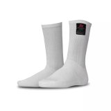 K1 RaceGear Nomex® Fire Socks 26-NSO-W-Y Retardant Socks, Nomex Socks, White, SFI 3.3, Youth Size, Pair thumbnail 2