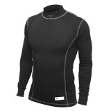 K1 RaceGear Precision Tech Layer Shirts 26-PLS-N-2XL Fire Retardant Underwear Shirts, Shirts, Long Sleeve, Nomex, Black, SFI 3.3, Men's 2X-Large, Each thumbnail 1