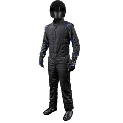K1 RaceGear Outlaw Racing Suits 20-OTL-NB-ML Driving Suits, Suits, SFI 3.2A/5, One-piece, Multi-Layer, Nomex, Black/Blue, Men's Medium/Large, Each thumbnail 3